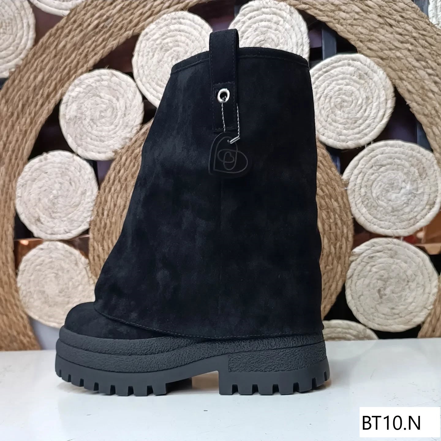 Bota corta Mujer Negra (BT10.N)