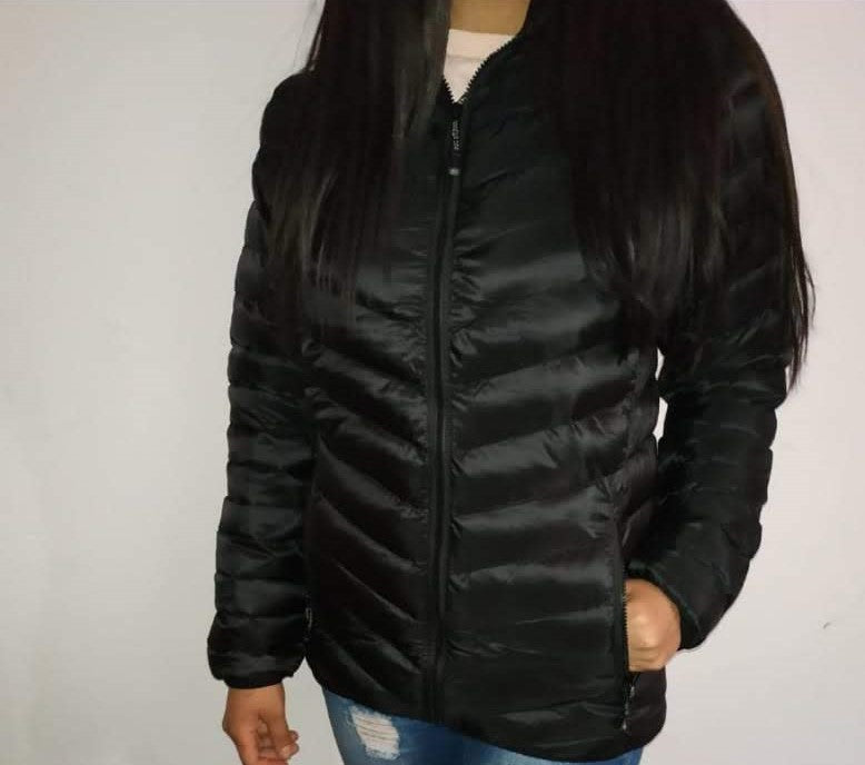 Parka de Mujer Impermeable Negro