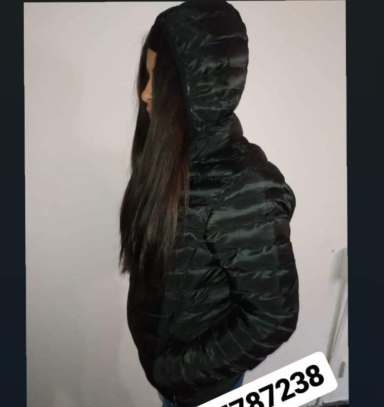 Parka de Mujer Impermeable Negro