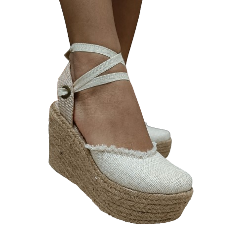 Sandalias de Mujer Altas Yute Original (Ñ16.U)
