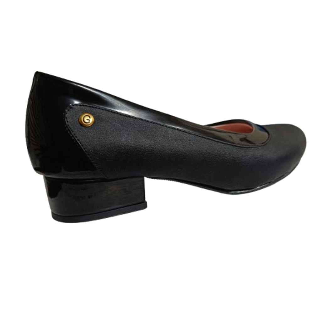 Zapatos de mujer bajitos negro (E13.N)
