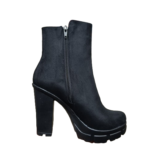 Botin de Mujer Negro Alto (BA73.N)