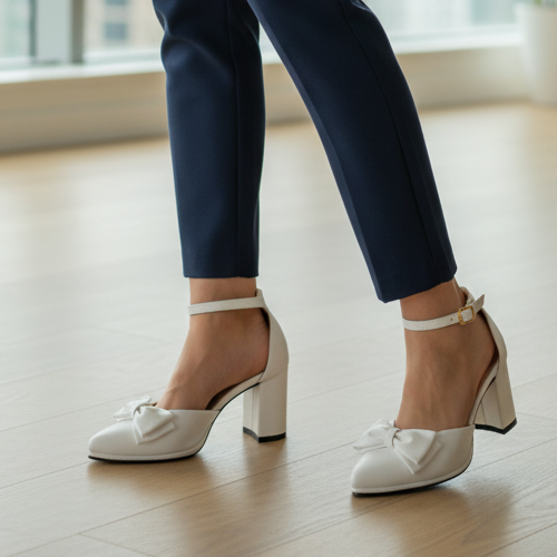 Zapato de Mujer Blanco (T53.BL)