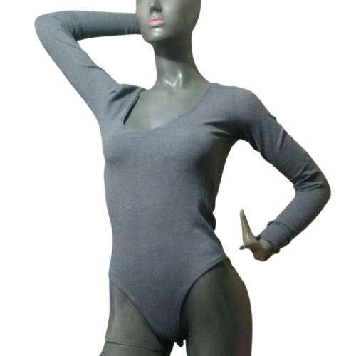 Bodys Gris Marengo de Mujer