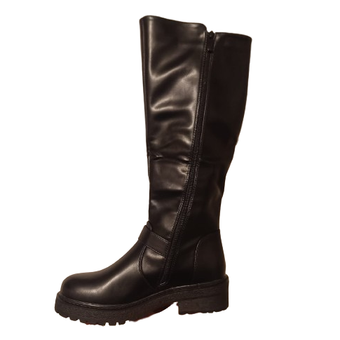 Bota Alta de Mujer Negra (BT35.N)
