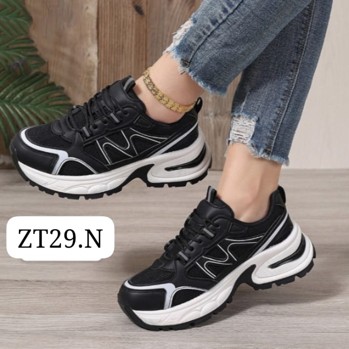 Zapatilla Mujer Negra (ZT29.N)