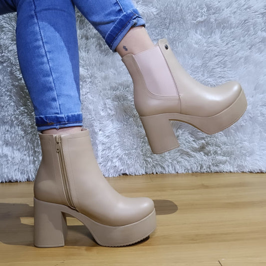 Botin de mujer Beige (BA76.Be)
