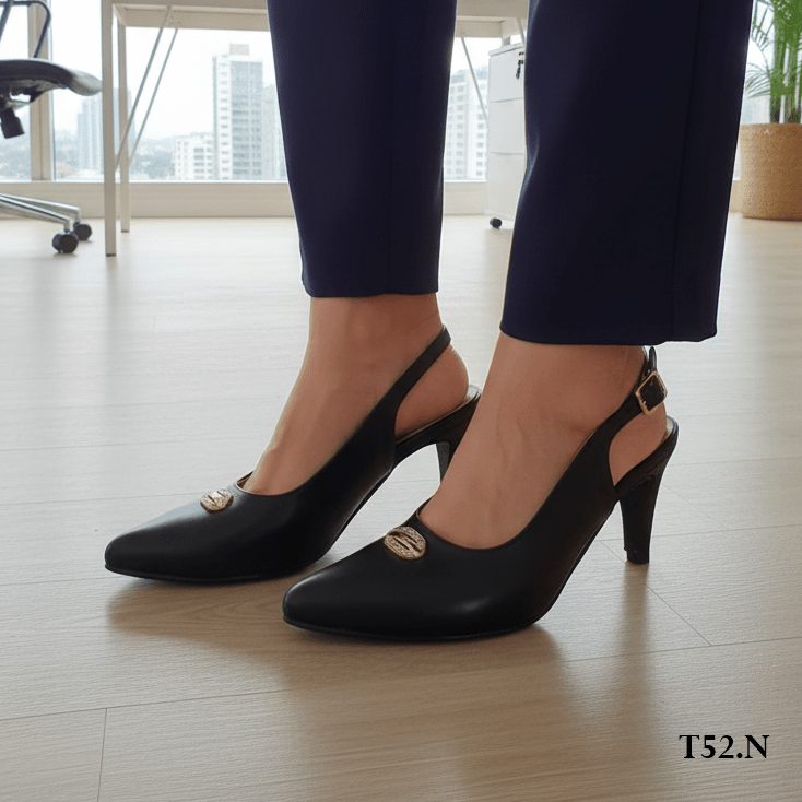 Zapato de Mujer Negro (T52.N) - Gabybru Calzados