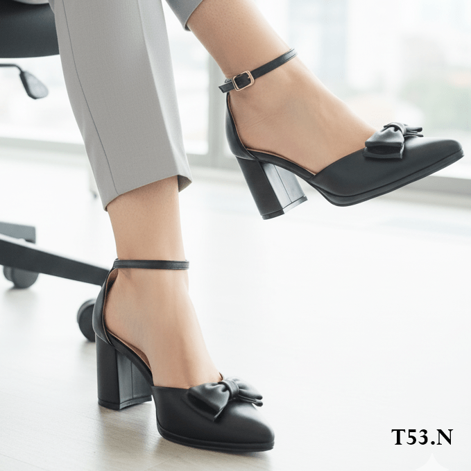 Zapato de Mujer Negro (T53.N) - Gabybru Calzados