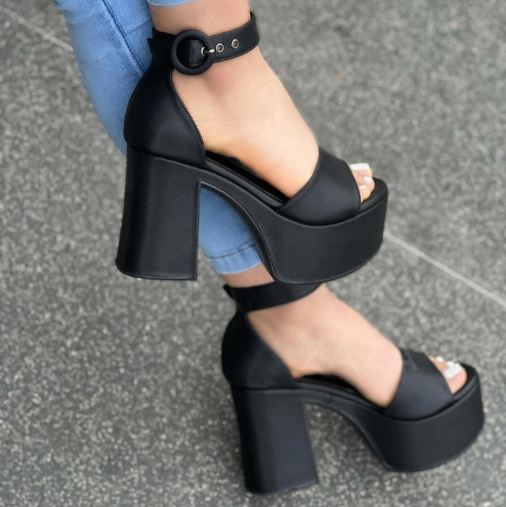 Sandalias Altas Zapatos Chalas Mujer Sandalias Altas Huaraches De