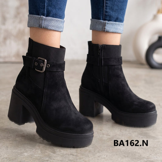 Botines de Mujer Caña Alta (BA162.N)