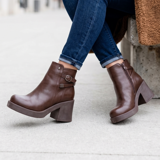 Botin De Mujer Cafe (BA108.EF)