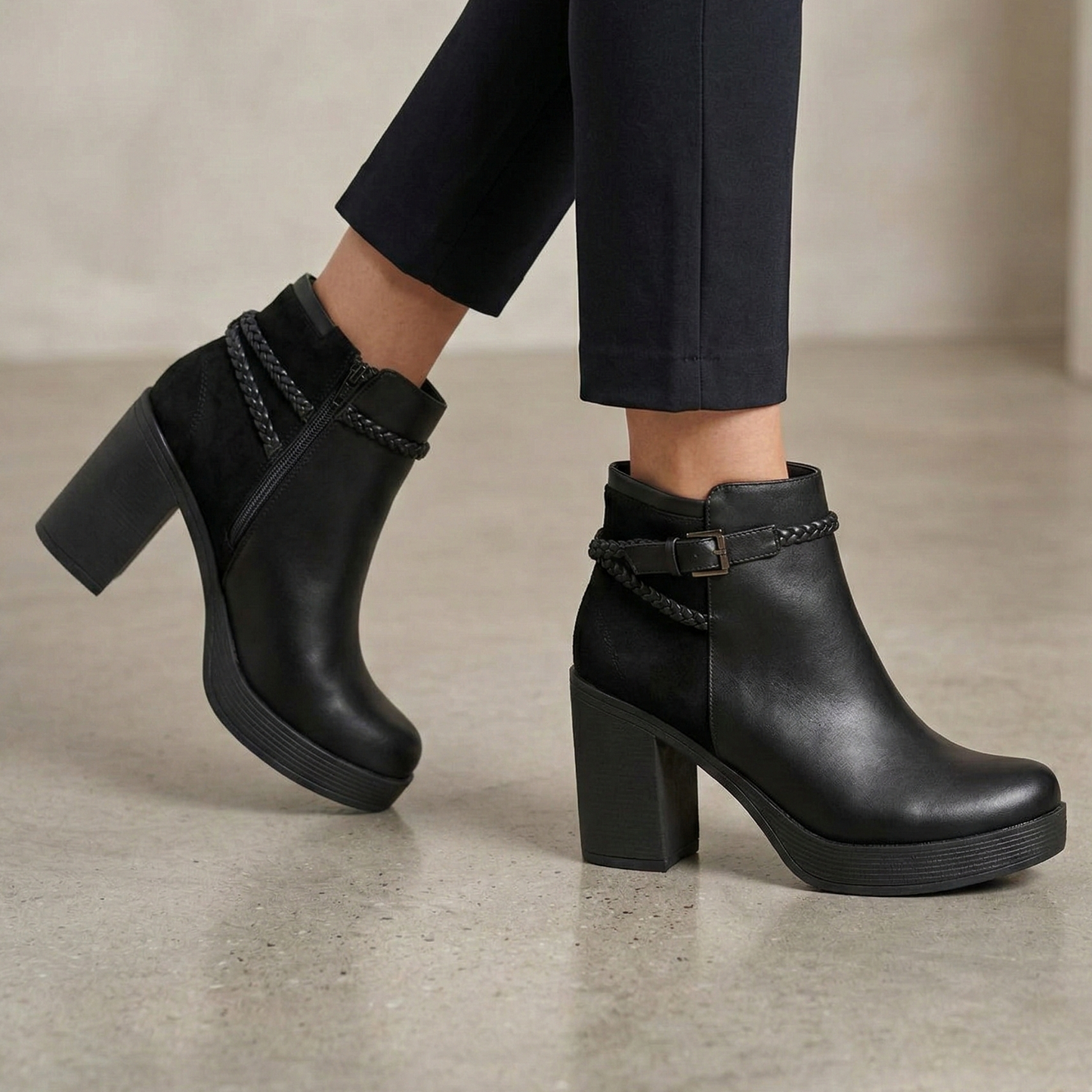 Botin De Mujer Negro (BA103.N)