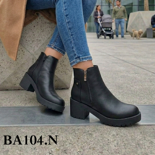 Botin De Mujer Charol (BA104.N)
