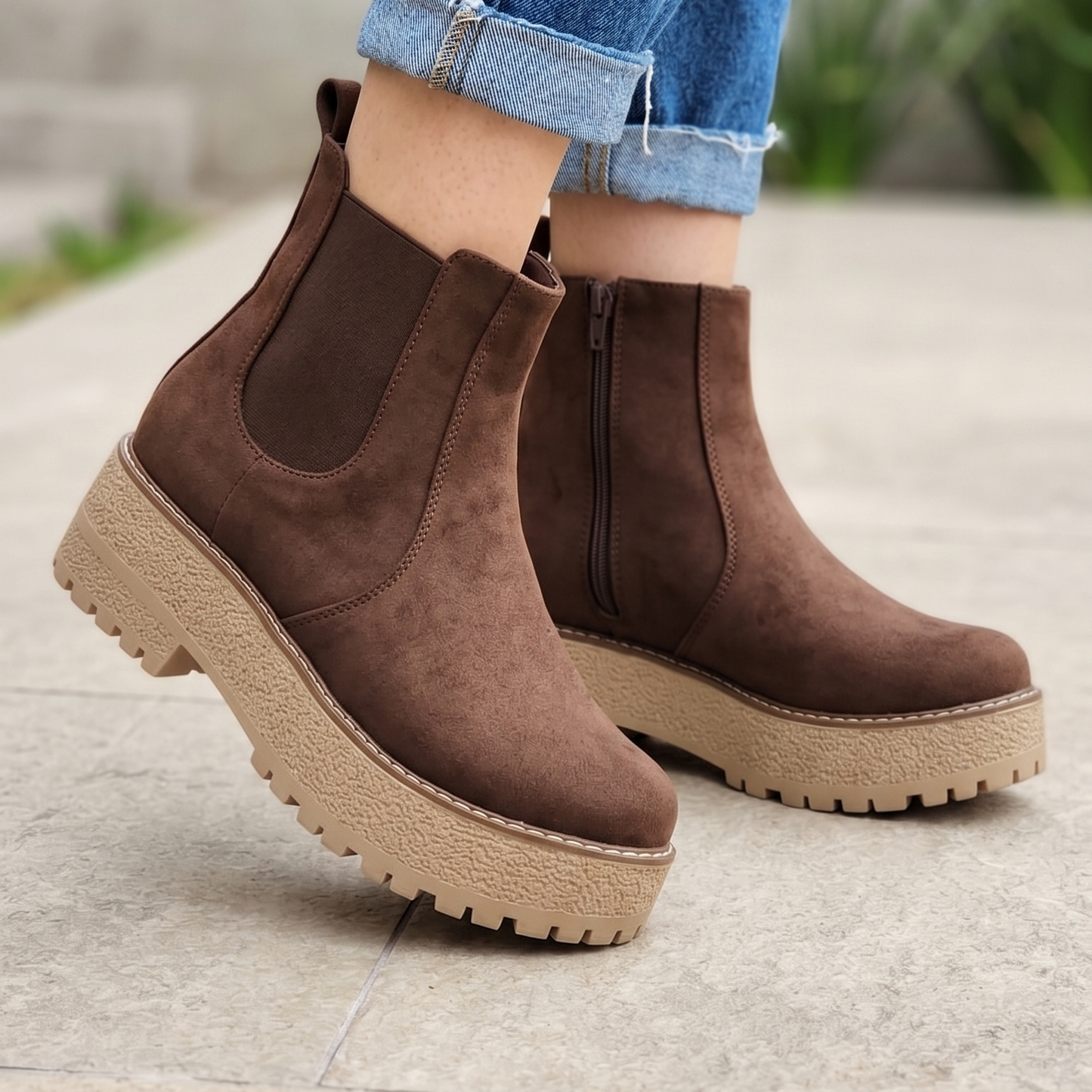 Botin de Mujer Cafe (BA154.MR)