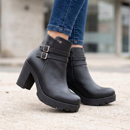 Botin de Mujer Negro Alto (BA155.E)