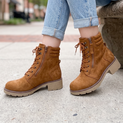 Botin de Mujer Camel Bajo (BA156.CA)