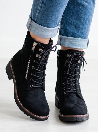 Botin de Mujer Negro Bajo (BA156.N)