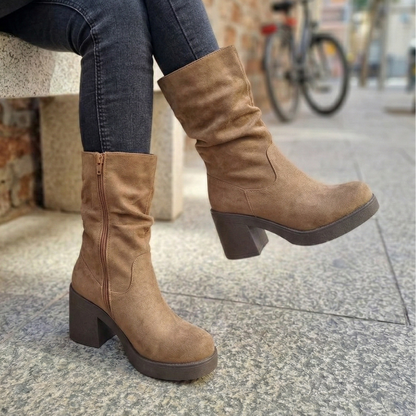 Bota Alta de Mujer Camel (BT31.Ca)