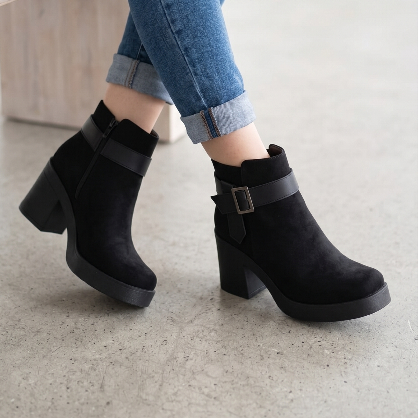 Botin Mujer Negro (BA152.N)