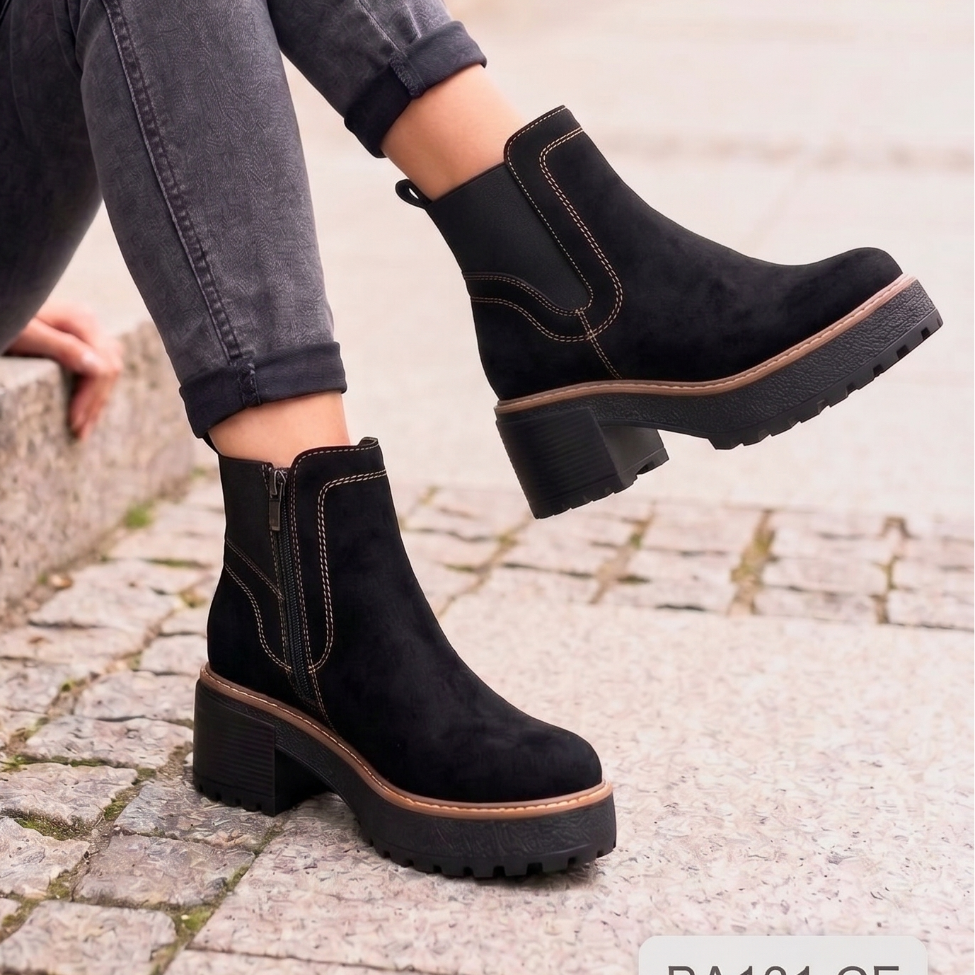 Botin De Mujer Negro (BA131.N)
