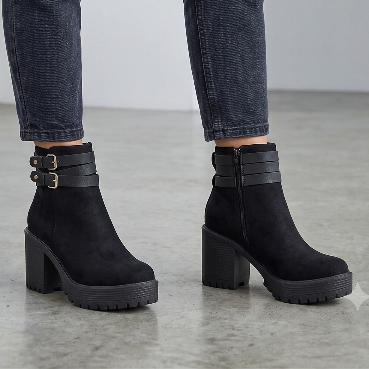 Botin De Mujer Negro (BA145.N)