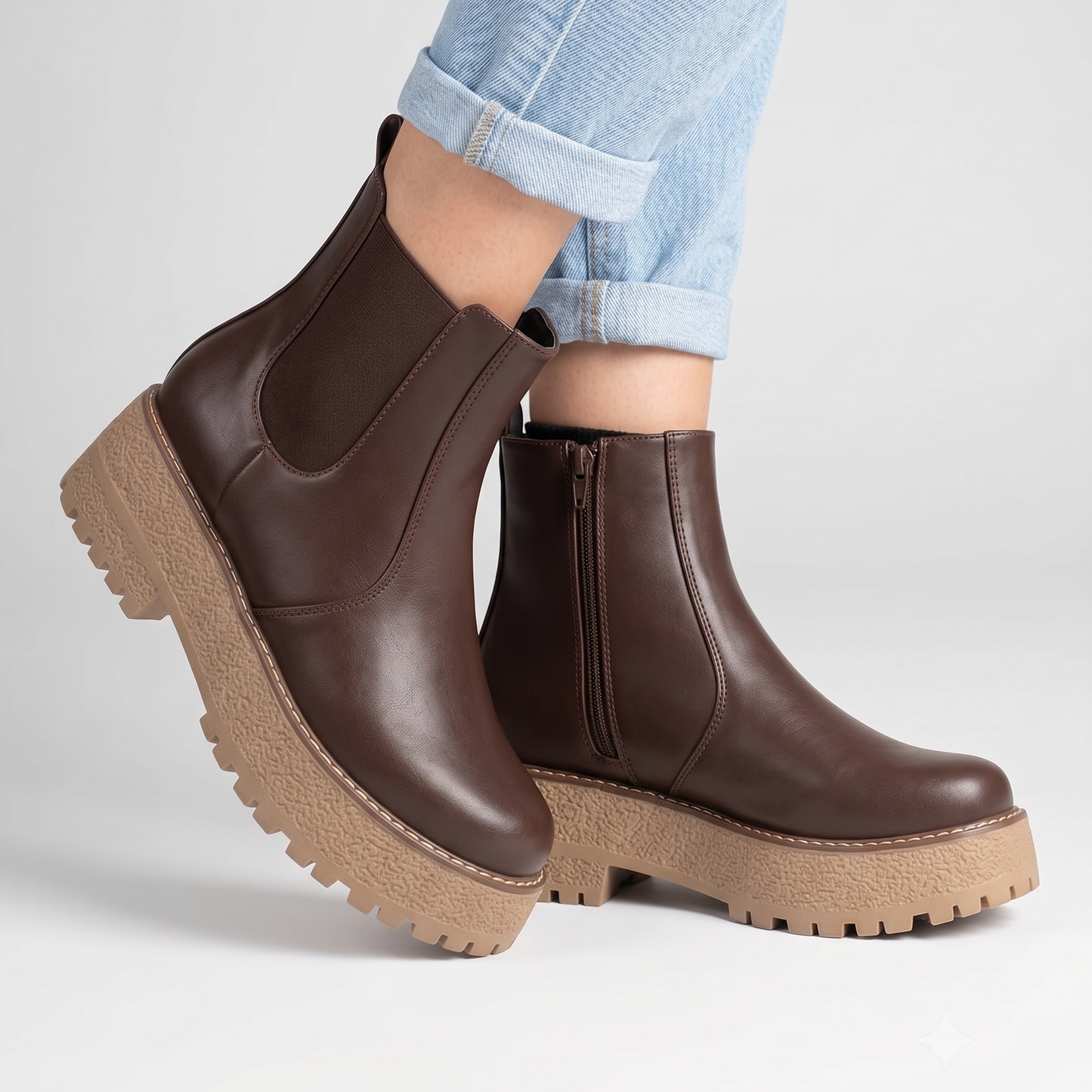 Botin de Mujer Cafe (BA152.EF)