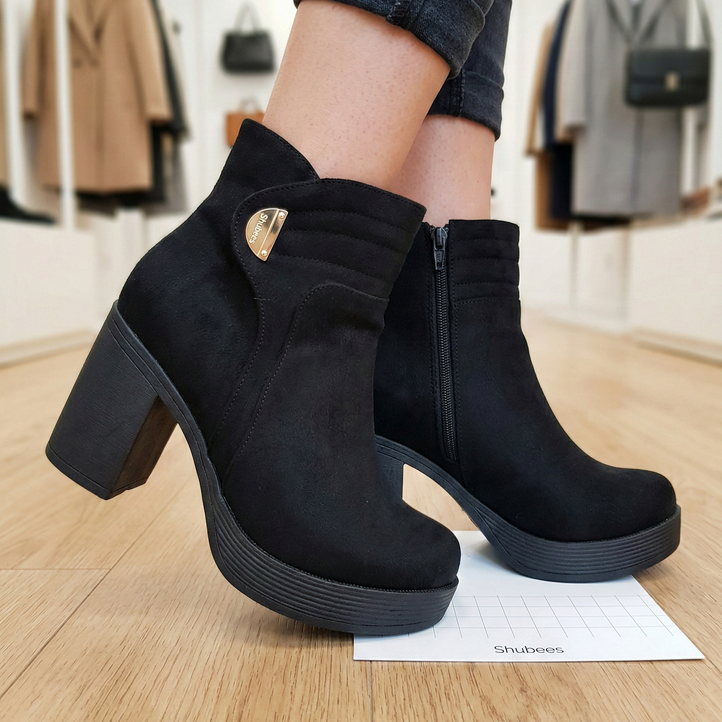 Botin De Mujer Negro (BA101.N)