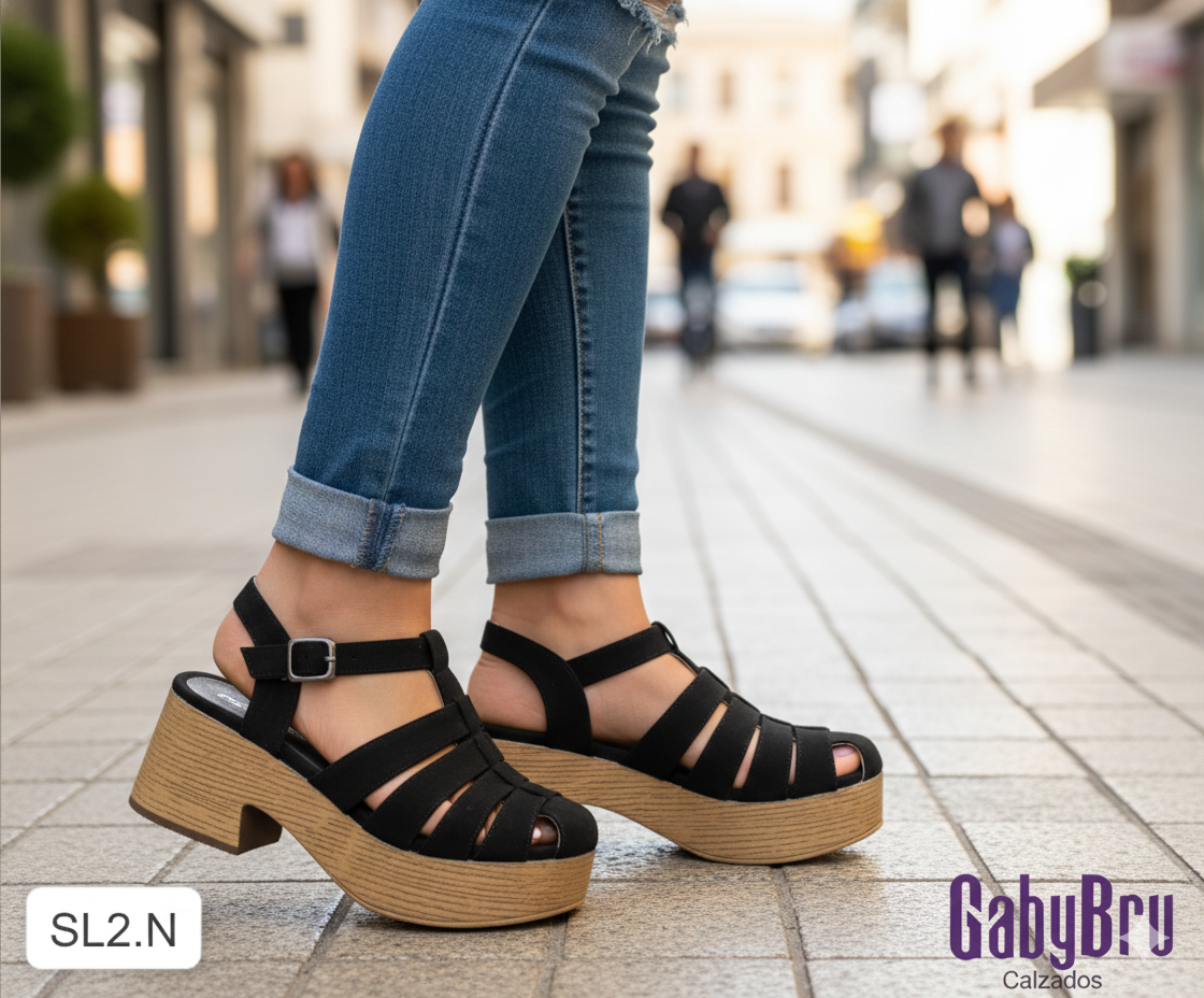 Sandalia Calada Mujer (SL2.N)