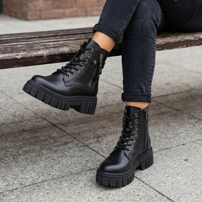 Botin de Mujer Negro Bajo (BA118.N)