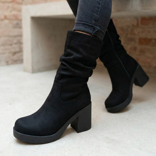 Bota Alta de Mujer Negra (BT31.N)