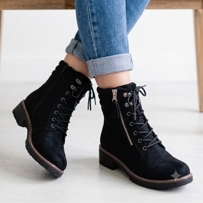 Botin de Mujer Negro Bajo (BA156.N)