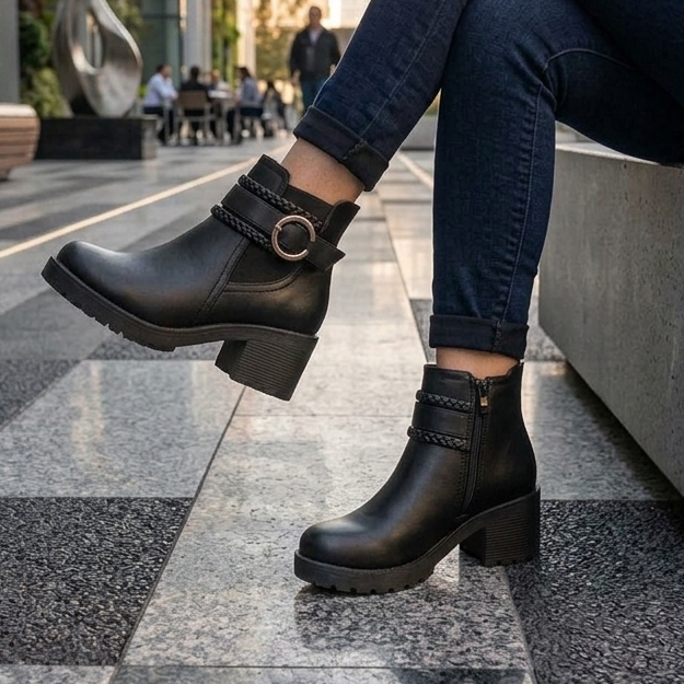 Botin de Mujer Negro (BA42.Ec)