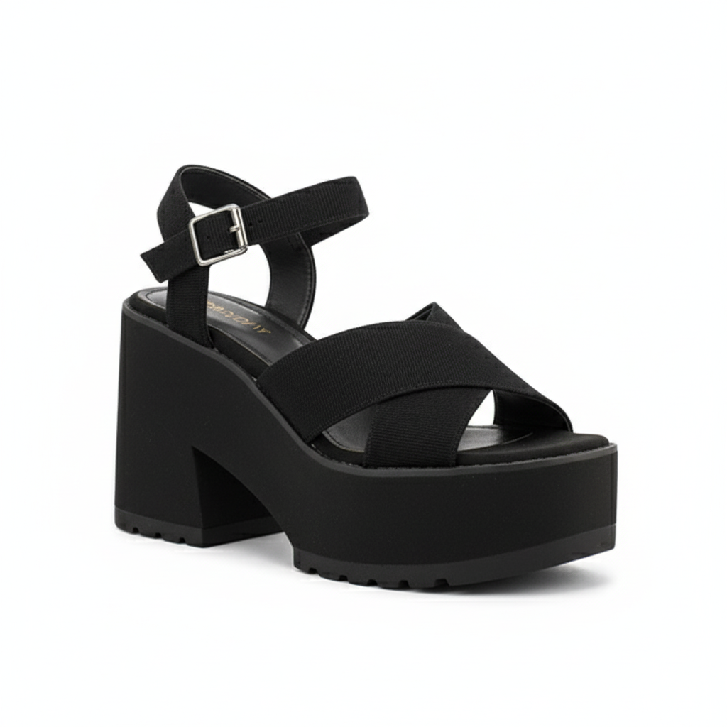 Sandalia de mujer negra (SL54.N)