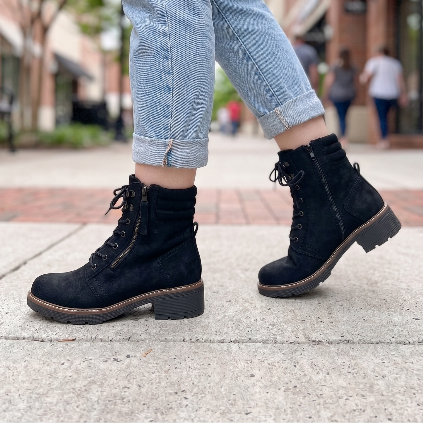 Botin de Mujer Negro Bajo (BA156.N)