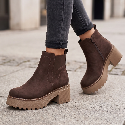 Botin De Mujer Chocolate (BA131.CF)