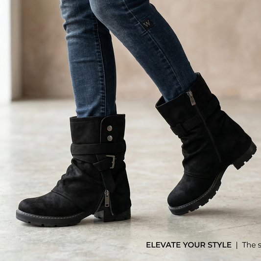 Botin De Mujer Negro (BA95.n)