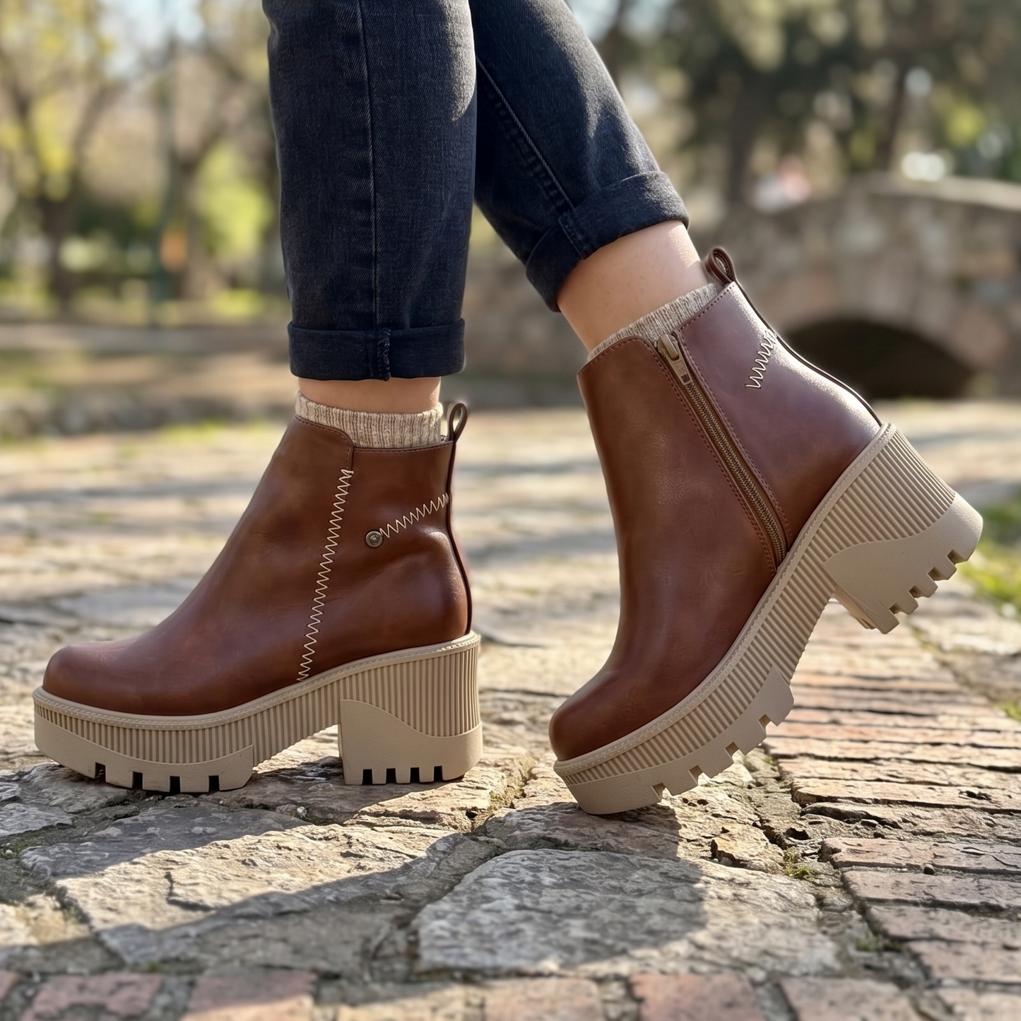 Botin de mujer Marron (BA38.c)