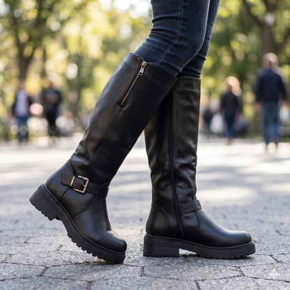 Bota Baja de Mujer Negra (BT40.N)