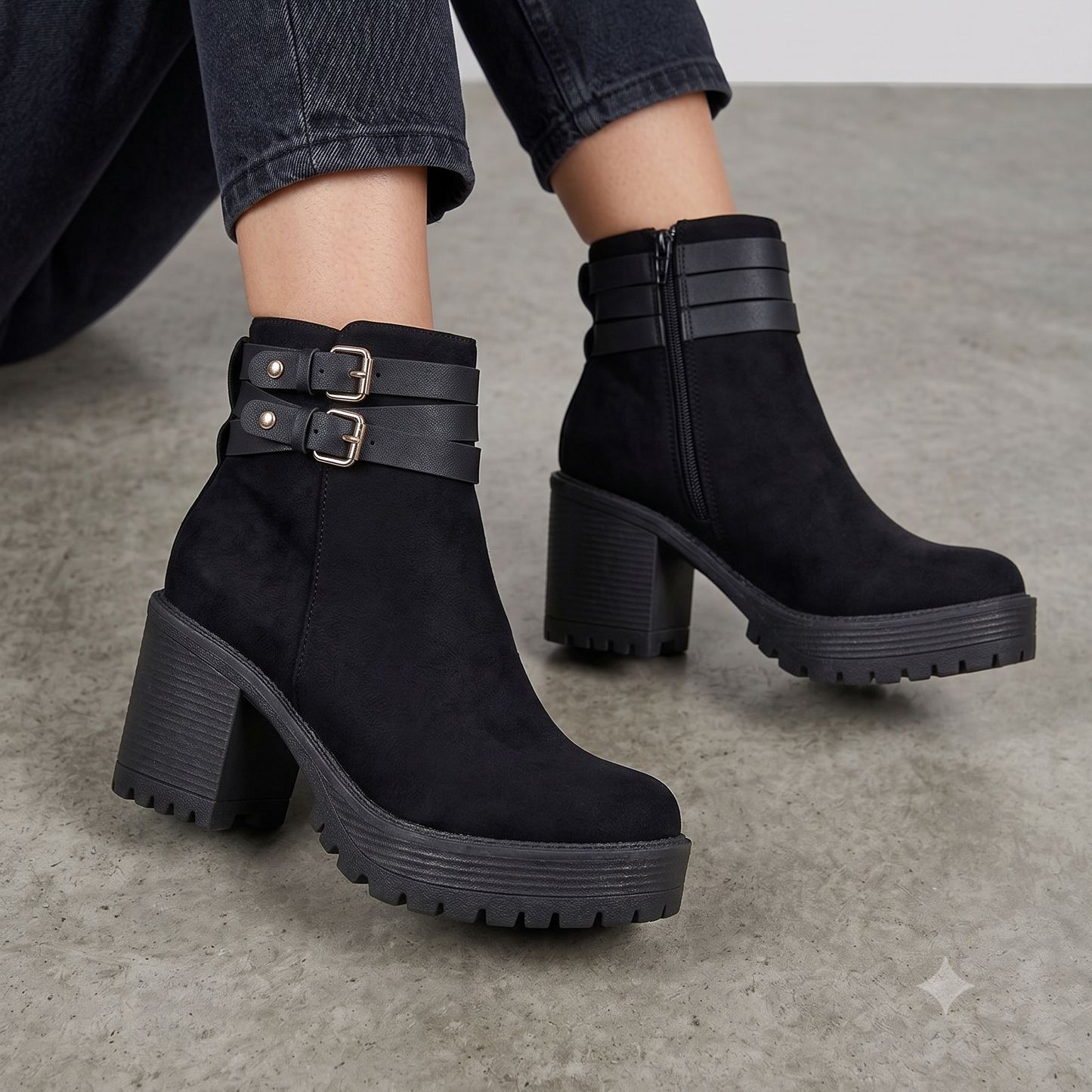 Botin De Mujer Negro (BA145.N)