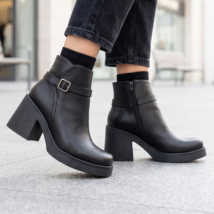 Botin De Mujer Negro (BA123.E)
