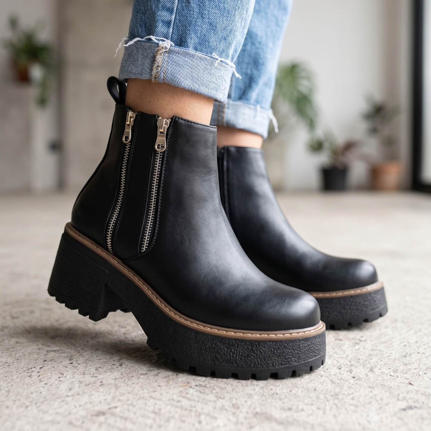 Botin Mujer Negro (BA150.E)