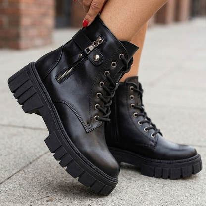 Botin de Mujer Negro Bajo (BA118.N)