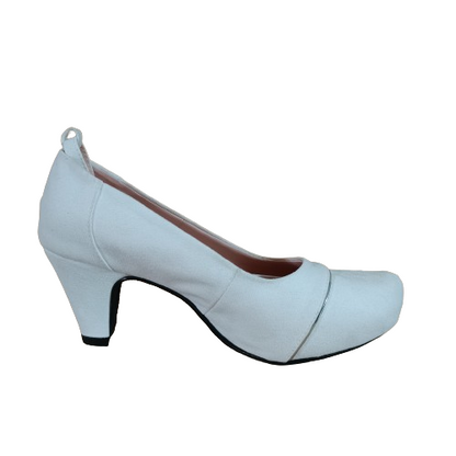 Zapatos de mujer bajitos blancos (G5.BL) - Gabybru Calzados