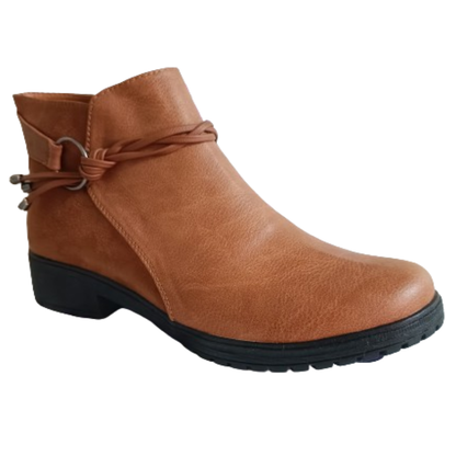 Botin de Mujer Bajo Camel (BB5.CA)