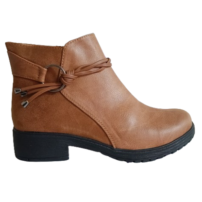 Botin de Mujer Bajo Camel (BB5.CA)