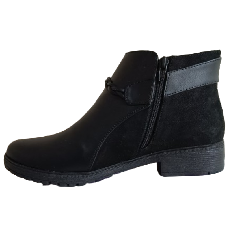 Botin de Mujer Bajo Negro (BB5.N)