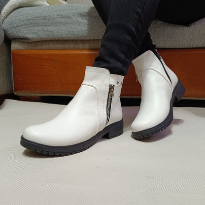 Botin de Mujer Bajo Blanco (BB7.BL)