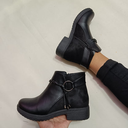 Botin de Mujer Bajo Negro (BB5.N)