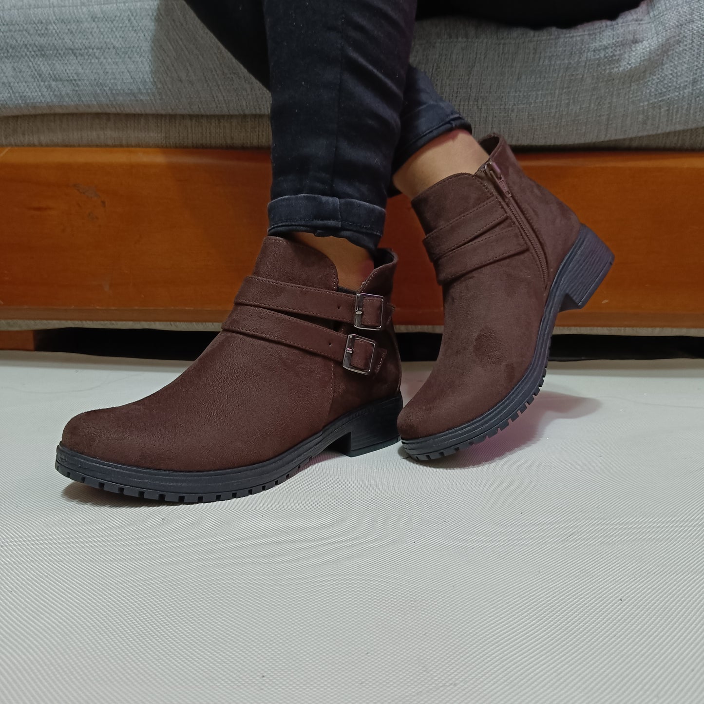 Botin de Mujer Bajo Cafe (BB6.Cf)